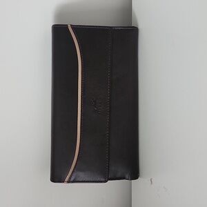 MANCINI | Leather wallet brown tan